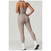 Custom Wholesale Yoga Sets|New Style Yoga Sets Tank Top Women Yoga Leggings For High Waist Leggings