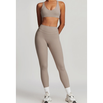 Custom Cross Back Sports Bra|New Design Trainer Corset Fitness Leggings Pants Running Sports Bra