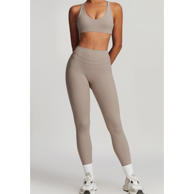 Custom Cross Back Sports Bra|New Design Trainer Corset Fitness Leggings Pants Running Sports Bra