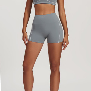 Custom Fitness Yoga Shorts Bra | Custom Private Label Butt Women's Luxury Gym Yoga Short Leggings