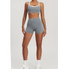 Custom Fitness Yoga Shorts Bra | Custom Private Label Butt Women's Luxury Gym Yoga Short Leggings