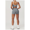 Custom Fitness Yoga Shorts Bra | Custom Private Label Butt Women's Luxury Gym Yoga Short Leggings
