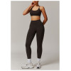 Custom Yoga Gym Legging  |Seamless Yoga Gym Set Back Bra High Waist Fitness Shorts Sportswear