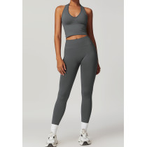 Custom Yoga Fitness Set | Custom Weight Printed Clothing Blank Yoga Leggings Women Yoga Set