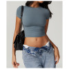 Custom Gym Wear Tank Top| High Quality Sports cropped top Custom cropped top For Women