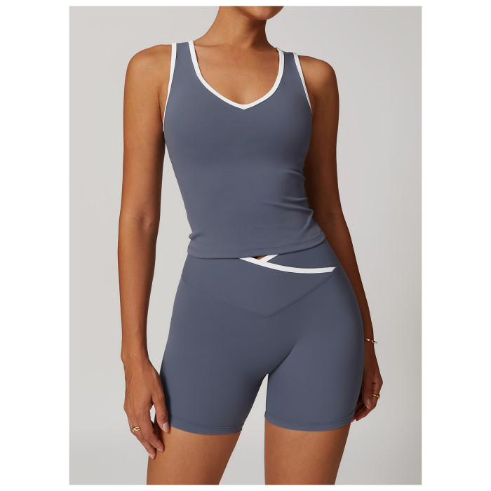 Custom  Sportswear Vest | Wholesale High Quality Sports vest Custom Nylon Spandex tank top