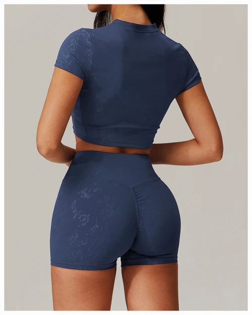 Custom Gold Foil Sports Vest | Custom high quality bodysuit factory wholesale cropped top