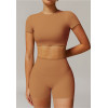 Custom Solid Color Bodysuit | Factory wholesale custom high-end short backless tops