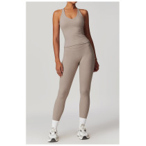 Custom Yoga Tops Vests | Factory customized back cross comfortable tight vest for women summer