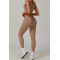 Custom Off-shoulder Top | Wholesale padded tops high quality yoga sports tops for women