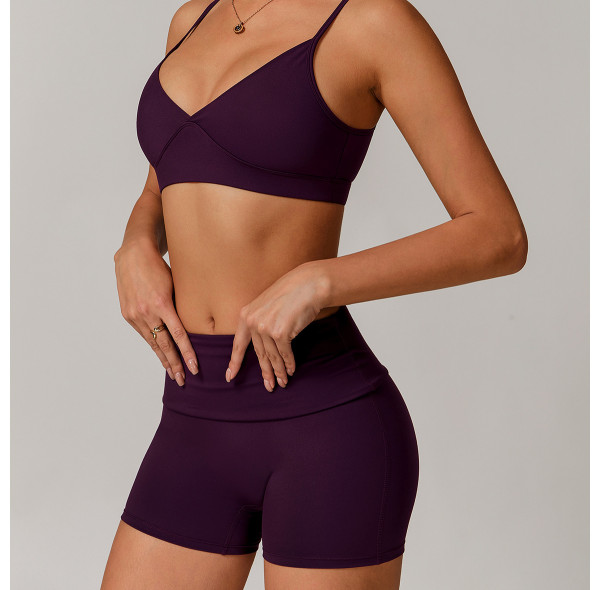 Custom Sports Bra Vendors | Custom sexy spaghetti strap bra high quality fitness yoga wear