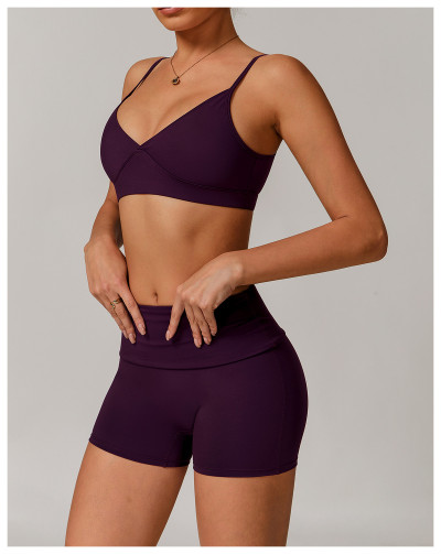 Custom Sports Bra Vendors | Custom sexy spaghetti strap bra high quality fitness yoga wear