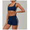 Sexy Fitness Bra Manufacture | Factory customized sports fitness stitching stripe bra for women summer