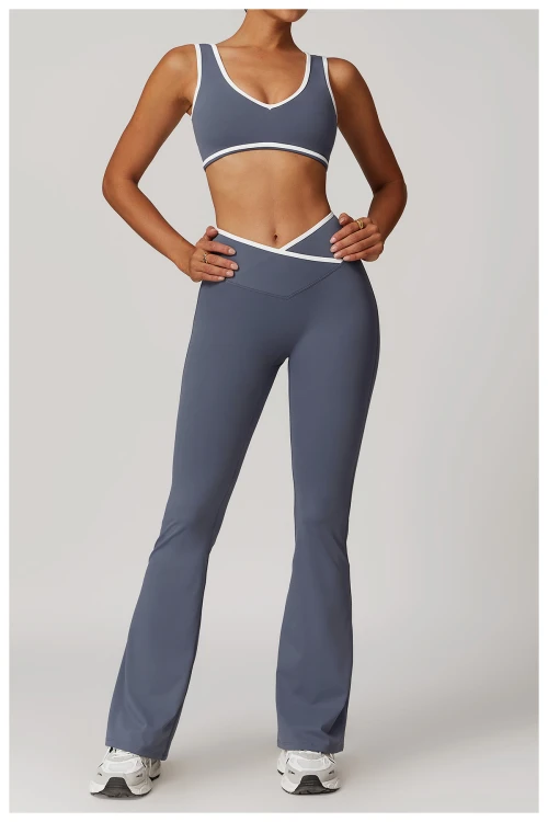 Custom Contrast Line Bra | Factory wholesale contrast color stitching sexy bra for women