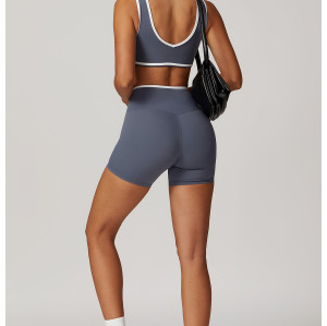 Custom Contrast Line Bra | Factory wholesale contrast color stitching sexy bra for women