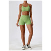 Custom Seamless Sports Bra | Factory seamless back cross sexy bra custom color logo