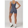 Custom Yoga Suits | Factory Wholesale Spliced ​​Women's Summer Yoga Suits Comfortable