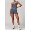 Custom Yoga Suits | Factory Wholesale Spliced ​​Women's Summer Yoga Suits Comfortable