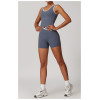 Custom Yoga Suits | Factory Wholesale Spliced ​​Women's Summer Yoga Suits Comfortable