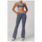 Custom colorful yoga set| Factory wholesale color stitching women's summer yoga sets