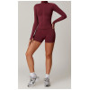 CustomSeamless Stand Collar Yoga Wear | Factory Women's Jacket Windproof Slim Warm