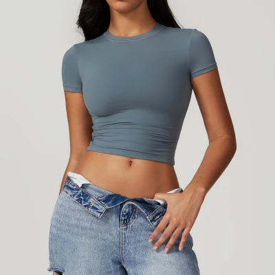 Custom Gym Wear Tank Top| High Quality Sports cropped top Custom cropped top For Women