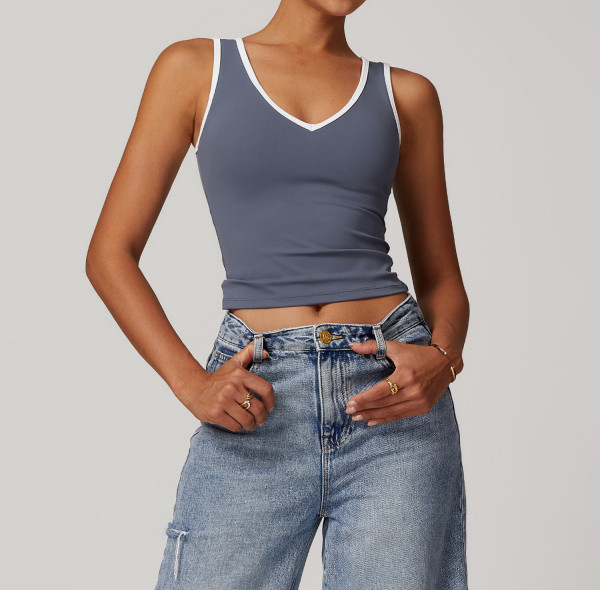 Custom  Sportswear Vest | Wholesale High Quality Sports vest Custom Nylon Spandex tank top