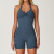 Custom Patchwork Jumpsuits | Factory straight bodysuit with pockets sexy style for women summer
