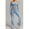 Custom Yoga Set Long | Wholesale Custom Long Sleeve Yoga Set Private Label Design