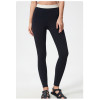 Custom yoga leggings | Factory custom contrast color leggings to slim down your tummy