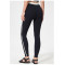 Custom yoga leggings | Factory custom contrast color leggings to slim down your tummy