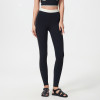 Custom yoga leggings | Factory custom contrast color leggings to slim down your tummy