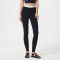 Custom yoga leggings | Factory custom contrast color leggings to slim down your tummy