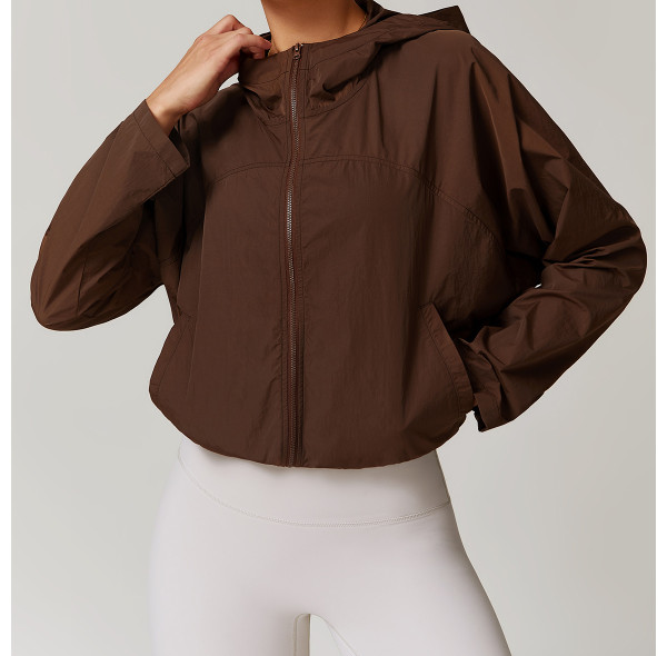 Custom Running Jackets | Outdoor Fitness Quick Dry Jacket Supplier Custom Color Logo