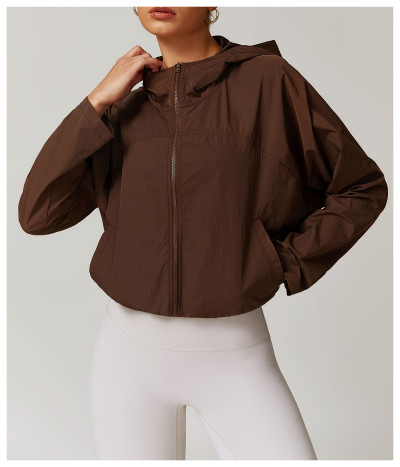 Custom Running Jackets | Outdoor Fitness Quick Dry Jacket Supplier Custom Color Logo