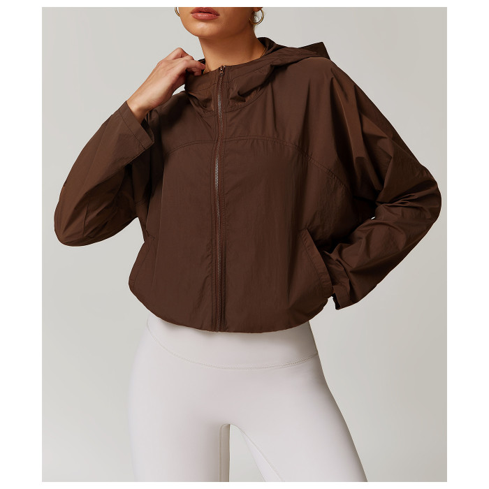 Custom Running Jackets | Outdoor Fitness Quick Dry Jacket Supplier Custom Color Logo