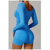Custom Yoga Long Sleeve | Manufacturer Wholesale High Quality Off Shoulder Long Sleeve T-shirt