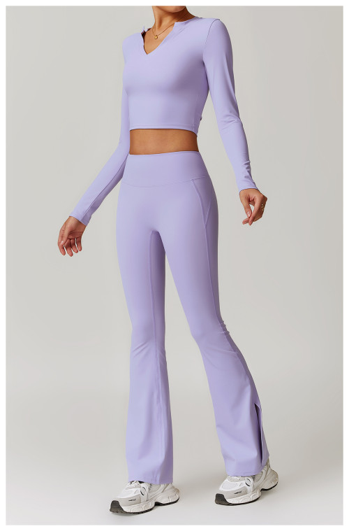 Custom yoga long sleeves | Customized nude fitness elastic slimming long sleeves