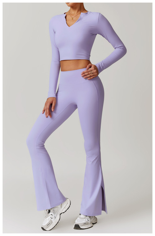 Custom yoga long sleeves | Customized nude fitness elastic slimming long sleeves