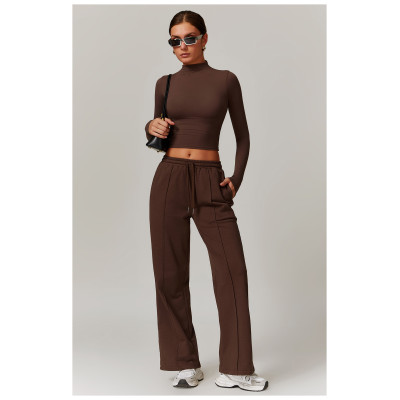 Custom loose sweatpants | Factory wholesale high waist casual sweatpants custom private label