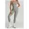 Custom Yoga Tube Top Set | Wholesale Customized High Waist Hip Lifting Sports Set Private Label