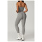 Custom Yoga Tube Top Set | Wholesale Customized High Waist Hip Lifting Sports Set Private Label