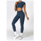 Custom outdoor yoga suit | factory direct fitness yoga suit running quick dry custom fabric color