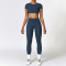 Custom outdoor yoga suit | factory direct fitness yoga suit running quick dry custom fabric color