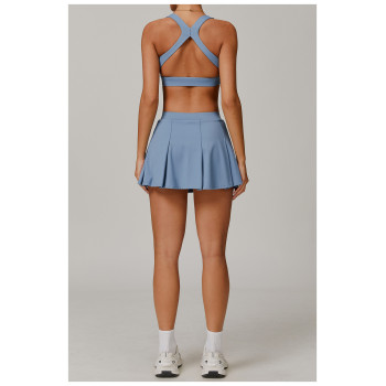 Custom Tennis Skirt | Custom Sports Leisure Yoga Tennis Skirt Supplier Private Label