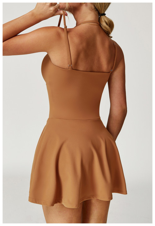 Custom A-line Dress | Custom High Waist Running Tennis Dress Private Label