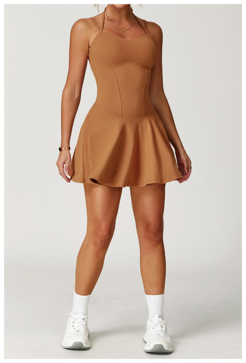 Custom A-line Dress | Custom High Waist Running Tennis Dress Private Label