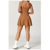 Custom A-line Dress | Custom High Waist Running Tennis Dress Private Label