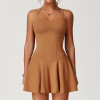 Custom A-line Dress | Custom High Waist Running Tennis Dress Private Label