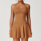 Custom A-line Dress | Custom High Waist Running Tennis Dress Private Label